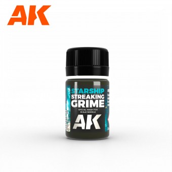 AK Interactive AK637 Starship Streaking Grime (35ml) - Enamel Wash