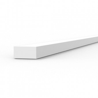 AK Interactive AK6520 Strips 1.00 x 2.00 x 350mm - STYRENE STRIP