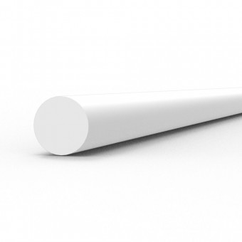 AK Interactive AK6540 Rod 2.00 diameter x 350mm - STYRENE STRIP