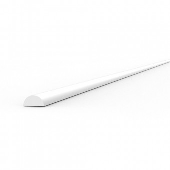 AK Interactive AK6551 Half cane 1.00 x 350mm - STYRENE STRIP