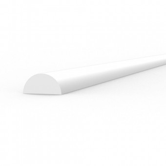 AK Interactive AK6552 Half cane 2.00 x 350mm - STYRENE STRIP