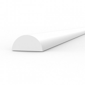 AK Interactive AK6553 Half cane 3.00 x 350mm - STYRENE STRIP
