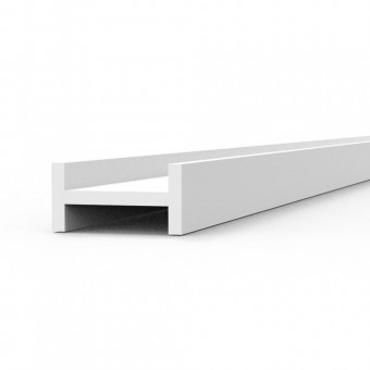 AK Interactive AK6566 BEAMS I SHAPE 3.0 x 1.5 x 350mm x 4 units STYRENE