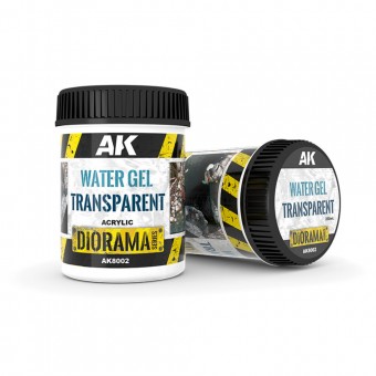 AK Interactive AK8002 WATER GEL TRANSPARENT - 250ml (Acrylic)