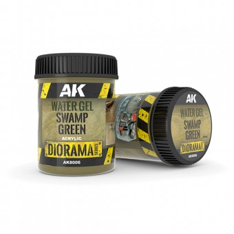 AK Interactive AK8006 WATER GEL SWAMP GREEN EFFECTS - 250ml (Acrylic)