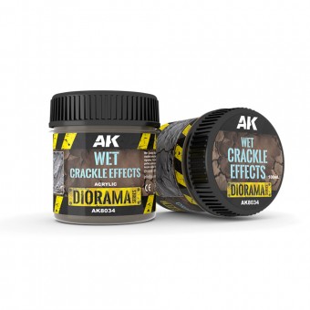 AK Interactive AK8034 WET CRACKLE EFFECTS - 100ml (Acrylic)