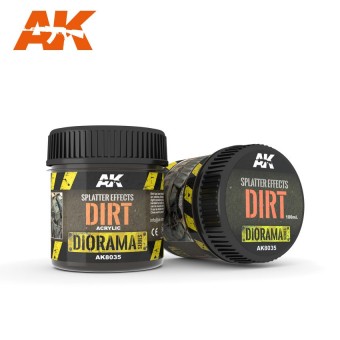 AK Interactive AK8035 Splatter Effects Dirt 100 ml Acrylic