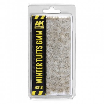AK Interactive AK8121 Winter tufts 6mm