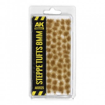 AK Interactive AK8125 Steppe tufts 8mm