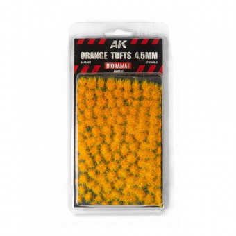 AK Interactive AK8241 ORANGE WARGAME TUFTS