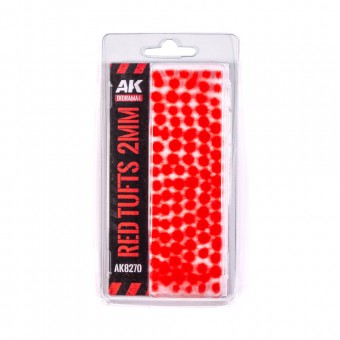 AK Interactive AK8270 RED - FANTASY TUFTS 2MM
