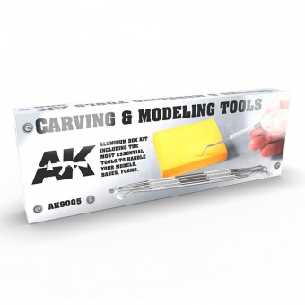 AK Interactive AK9005 CARVING TOOLS BOX