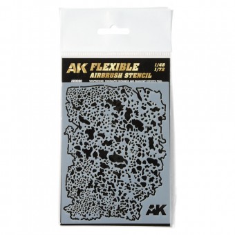 AK Interactive AK9080 Flexible Airbrush Stencil 1/48 - 1/72
