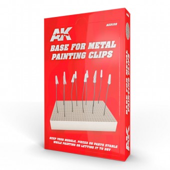 AK Interactive AK9100 BASE FOR METAL PAINTING CLIPS