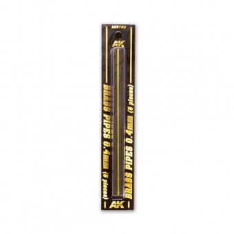 AK Interactive AK9103 BRASS PIPES 0,4mm, 5 units
