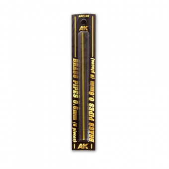 AK Interactive AK9105 BRASS PIPES 0,6mm, 5 units