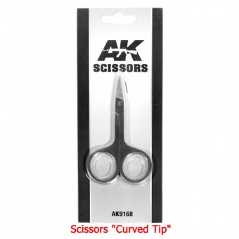 AK Interactive AK9168 SCISSORS CURVED TIP (SPECIAL FOR PHOTOETCHED)