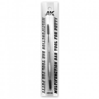 AK Interactive AK9169 MULTIFUNCTION BAR TOOL FOR PUTTY