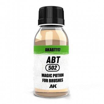 AK Interactive AKABT117 Magic potion for brushes 100ml ABT 502
