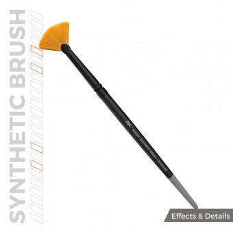 AK Interactive AKB017 AK SYNTHETIC BRUSH - FAN SHAPE