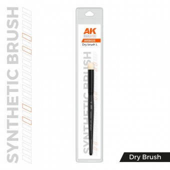 AK Interactive AKB025 AK SYNTHETIC DRY BRUSH - L