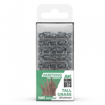 AK Interactive AKBIT0002 TALL GRASS pcs.BASING BITS 35 pcs.