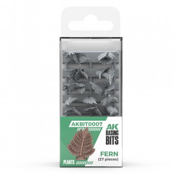 AK Interactive AKBIT0007 FERN pcs.BASING BITS 25 pcs.