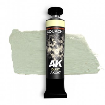 AK Interactive AKG07 DUST - AK GOUACHE 20 ml.
