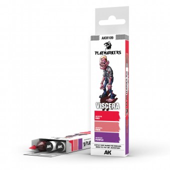 AK Interactive AKM109 PLAYMARKERS SET - VISCERA (3 ref.)