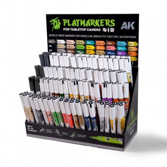 AK Interactive AKM151 CARDBOARD DISPLAY PLAYMARKERS