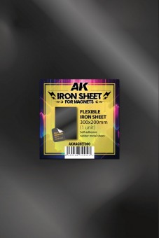 AK Interactive AKMAGNET000 IRON SHEET FOR MAGNETS 300x200mm