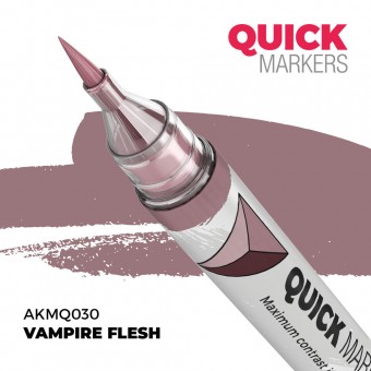 AK Interactive AKMQ030 VAMPIRE FLESH - QUICK MARKER (Box 6 units)