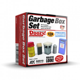 AK Interactive DZ010 GARBAGE BOX SET