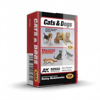 AK Interactive DZ022 CATS AND DOG