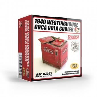 AK Interactive DZ023 1940 WESTINGHOUSE COCA COLA COOLER