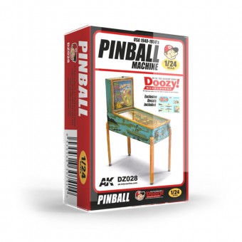 AK Interactive DZ028 USA 1940-1950's PINBALL MACHINE