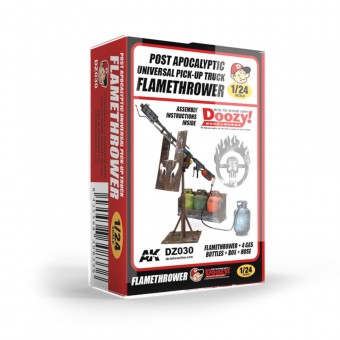 AK Interactive DZ030 UNIVERSAL PICK-UP TRUCK FLAMETHROWER