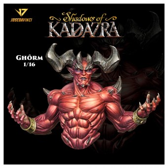 AK Interactive KJD007 Shadows Of Kadazra - Ghorm bust by Josedavinci