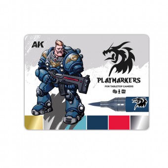 AK Interactive MCHD035 MOUSE PAD PLAYMARKERS 220x168mm