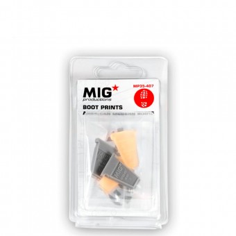 AK Interactive MP35-407 BOOT PRINTS American Modern Boots