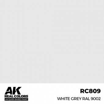 AK Interactive RC809 White Grey RAL 9002 17 ml.