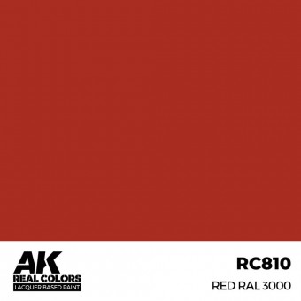 AK Interactive RC810 Red RAL 3000 17 ml.