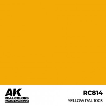 AK Interactive RC814 Yellow RAL 1003 17 ml.