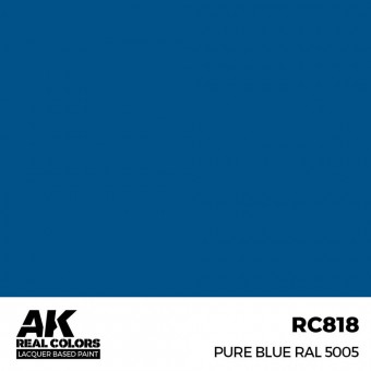 AK Interactive RC818 Pure Blue RAL 5005 17 ml.
