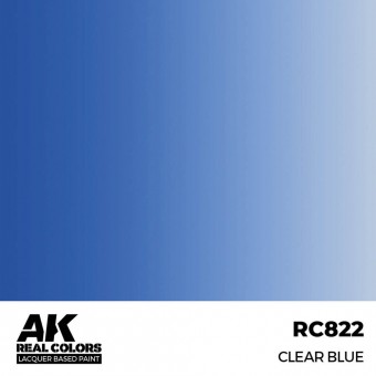 AK Interactive RC822 Clear Blue 17 ml.