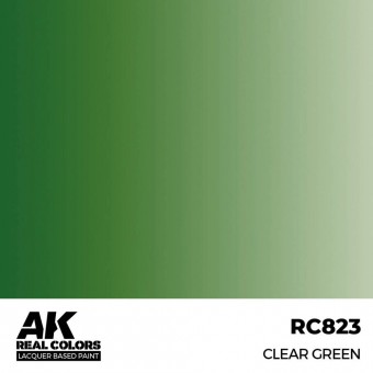 AK Interactive RC823 Clear Green 17 ml.