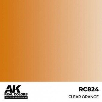 AK Interactive RC824 Clear Orange 17 ml.