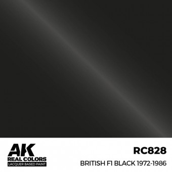 AK Interactive RC828 British F1 Black 1972-1986 17 ml.