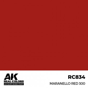 AK Interactive RC834 Maranello Red 300 17 ml.