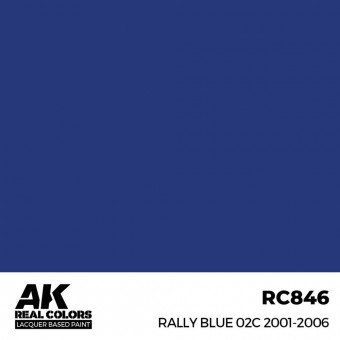 AK Interactive RC846 Rally Blue 02C 2001-2006 17ml.